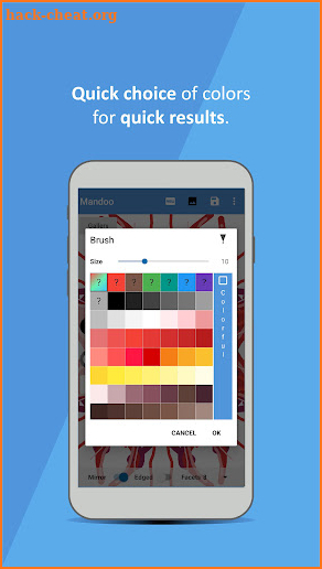 Mandoo: Mandala drawing App screenshot