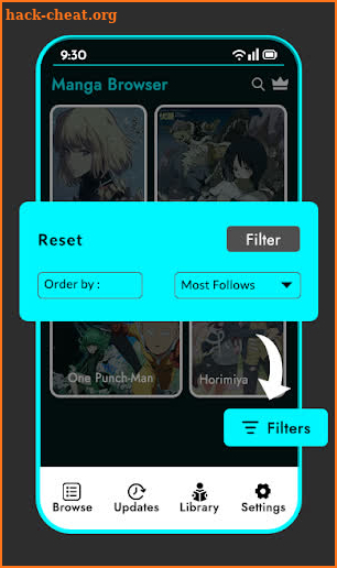 Manga Browser - Manga Reader screenshot