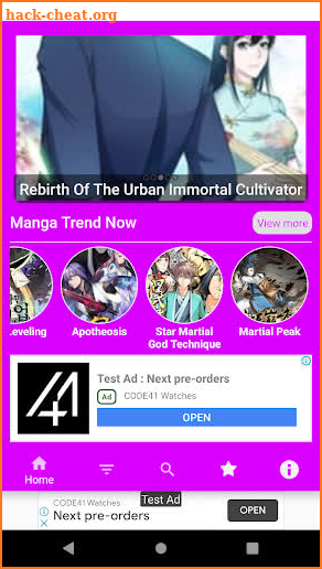 Manga Fan screenshot