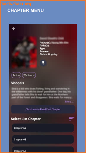 Manga Ko - Manga Geek, Free Manga Reader App screenshot