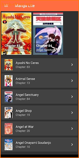 Manga Lite screenshot