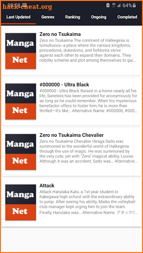 Manga Net - Best Manga Reader screenshot