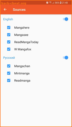 Manga Orange - Best Manga Reader screenshot