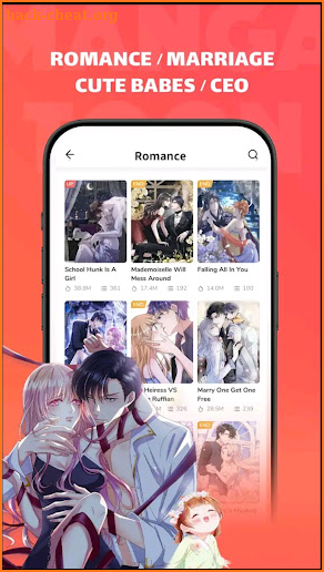 manga reader app screenshot