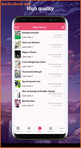 Manga Reader-Best free English manga screenshot