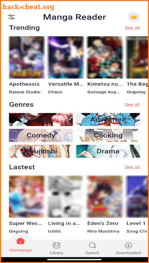 Manga Reader - Comic Reader screenshot