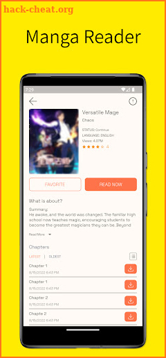 Manga Reader - Comic Reader screenshot