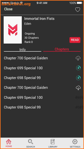 Manga Red - Best Free Trending Master Manga Reader screenshot