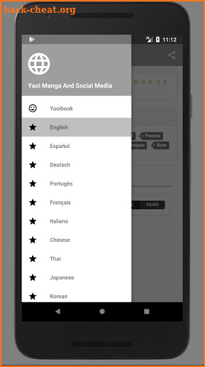 Manga Yaoi & Social Network screenshot