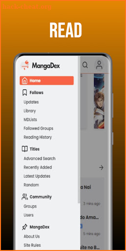 mangaDex screenshot