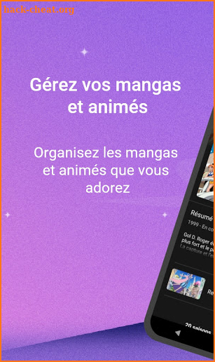 MangaJap - Gérez vos mangas et screenshot