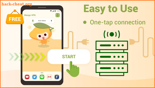 Mango VPN - Best Free VPN & Unlimited High Speed🚀 screenshot