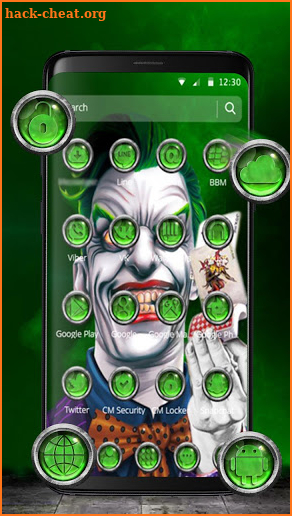 Maniac Joker Theme screenshot