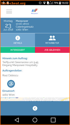 Manpower FIRElease App screenshot