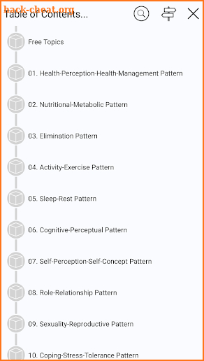 Manual of Nursing Diagnosis screenshot