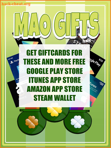 MaoGifts: WinFreeGifts money online screenshot