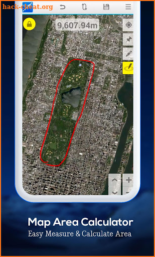 Map Area Calculator screenshot