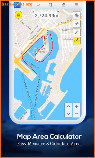 Map Area Calculator screenshot