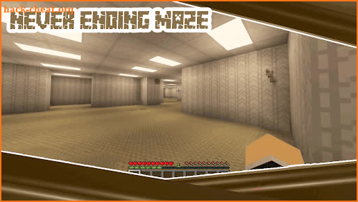 Map Backroom mod for MCPE screenshot