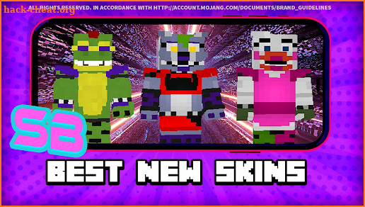 Map FNAF + Freddy's Skins MCPE screenshot