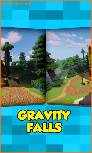 Map Gravity Falls - Mystery Village screenshot