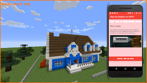 Map Hey Neighbor for MCPE screenshot