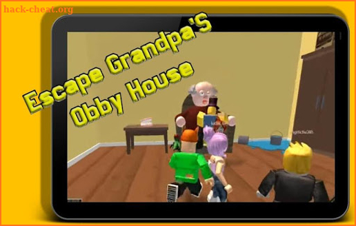 Map Mods The Escape Grandpa's hοuse obby game screenshot