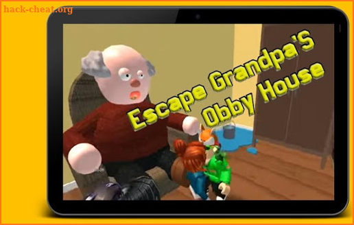 Map Mods The Escape Grandpa's hοuse obby game screenshot