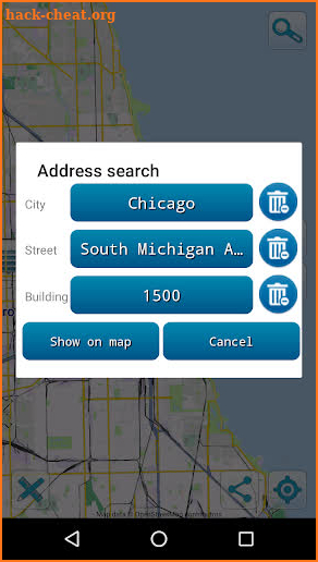 Map of Chicago offline screenshot