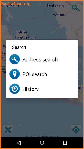 Map of Indonesia offline screenshot