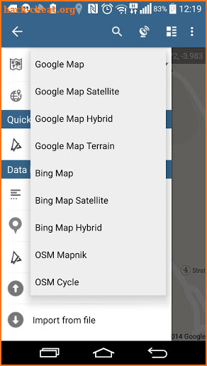 Map Pad GPS Land Surveys & Measurements screenshot