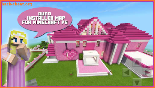 Map Pink Princess House for MCPE screenshot