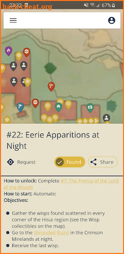 MapGenie: Arceus Map screenshot