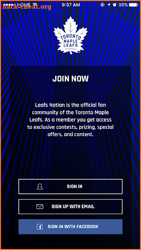 Maple Leafs Mobile screenshot