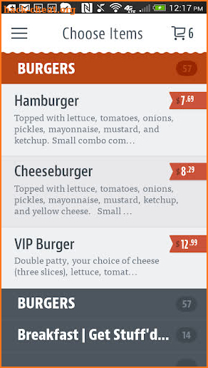 Maplewood Burgers screenshot