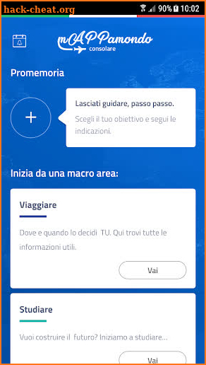 mAPPamondo consolare screenshot