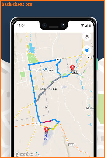 MAPS & Navigation - GPS Voice Driving Directions screenshot