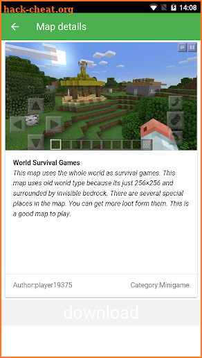 Maps for Minecraft Pocket Ed screenshot