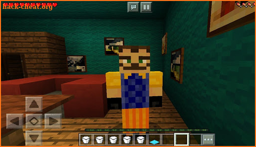 Maps Hello Scary Neighbor For Minecraft screenshot