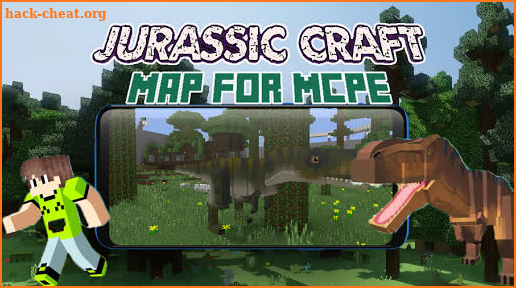 Maps Jurassic Craft for Minecraft screenshot