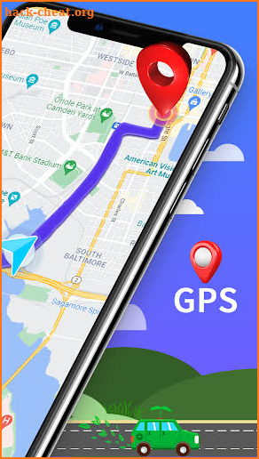 Maps -navigation, offline, GPS screenshot