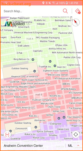 Mapsted Show Map screenshot