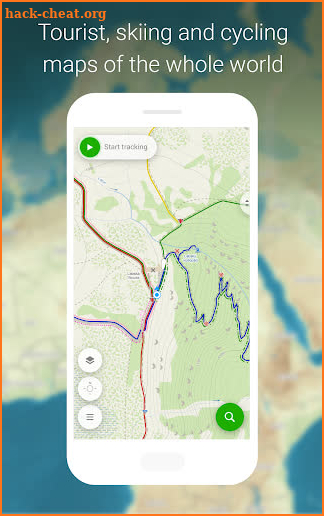 Mapy.cz - Cycling & Hiking offline maps screenshot