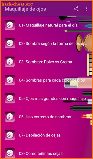 Maquillaje de Ojos screenshot