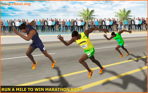 Marathon Race Simulator 3D: Running Game screenshot