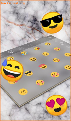 Marble Keyboard Theme screenshot