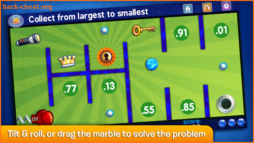 Marble Math screenshot