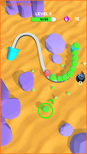 Marble Shooter 2048 screenshot