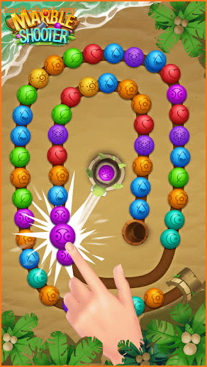 Marble Shooter - Zumba Game screenshot