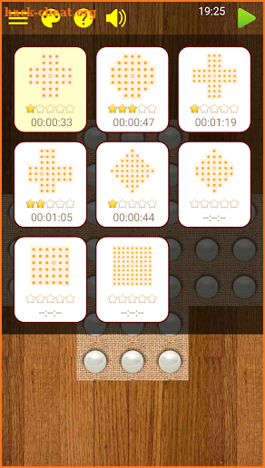 Marble Solitaire screenshot